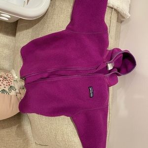 Patagonia fleece zip hoody 12 months